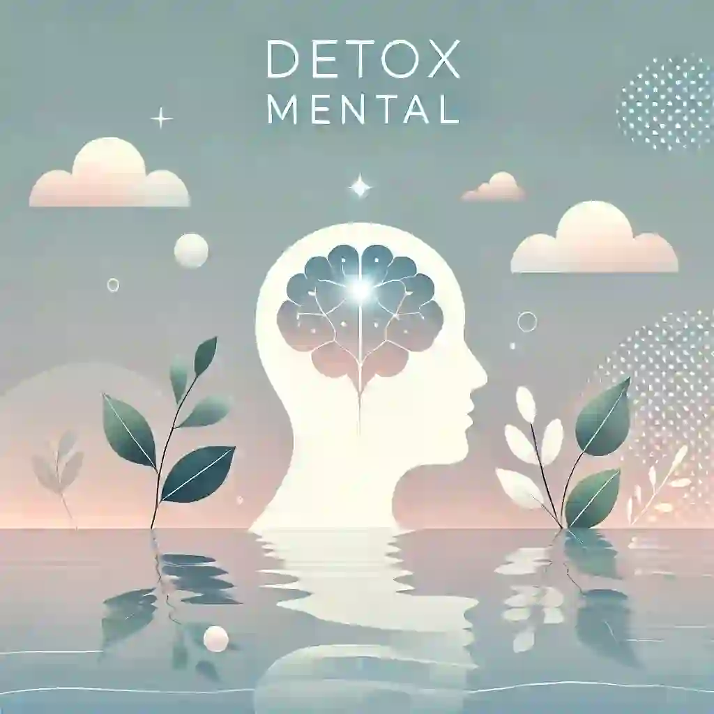 Imagen que simboliza un detox mental para reducir el estrés y renovar la mente